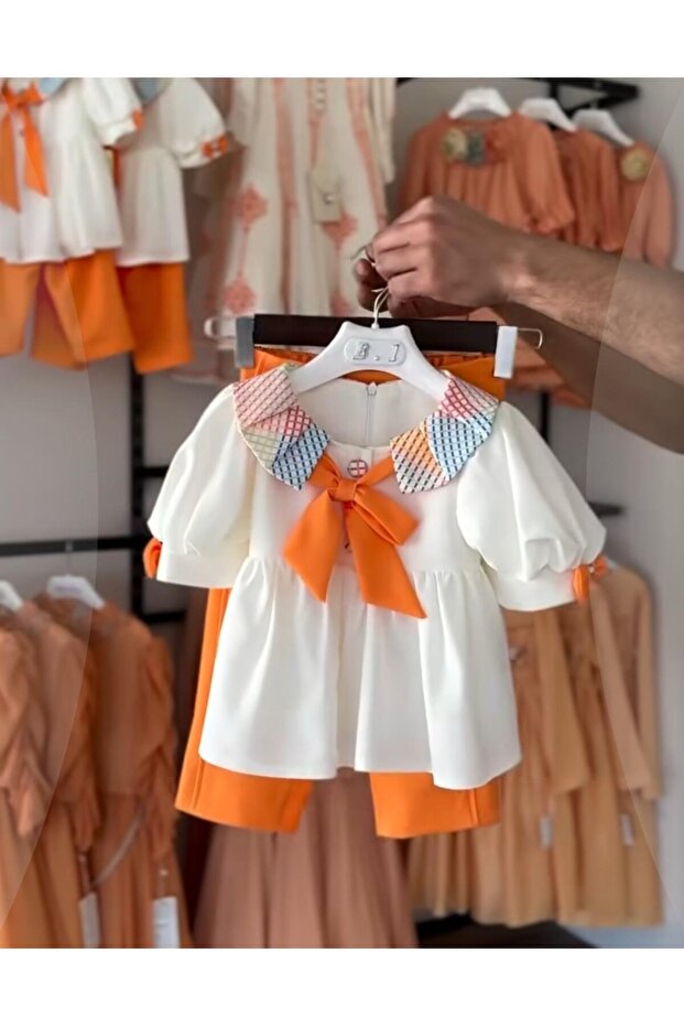 Girl's Pants Shirt 2 Piece Set
