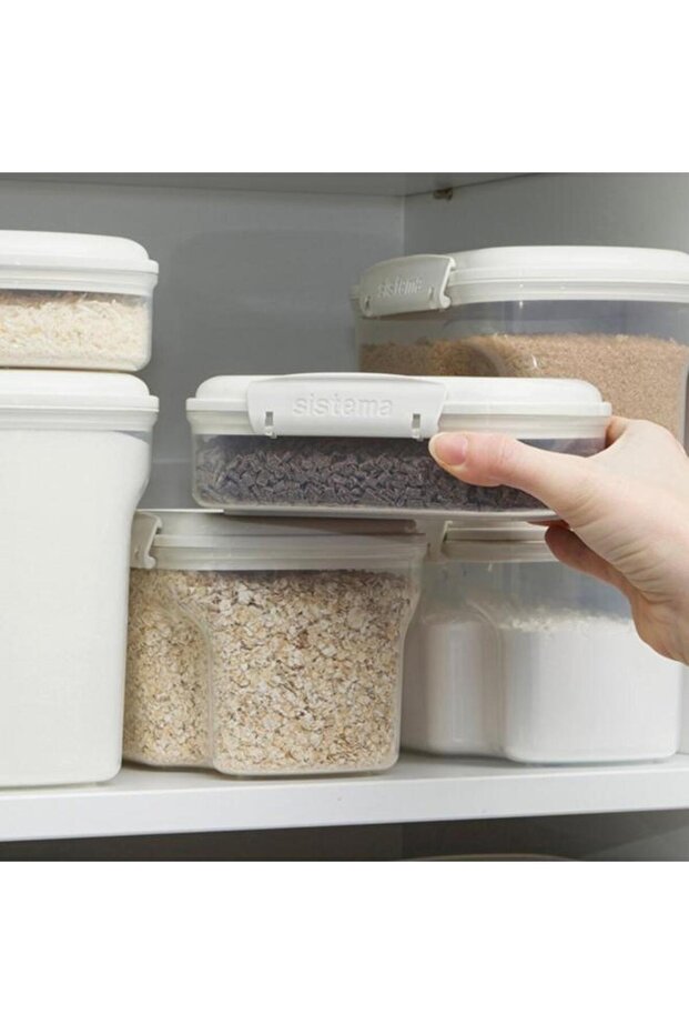 sistema Bake It Bakery Container White 685ml (Multicolour) - 4