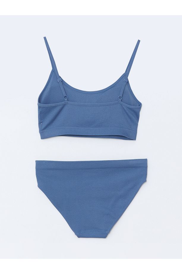 Tak Çıkar Pedli Büstiyer Ve Bikini Külot Takımı - 2