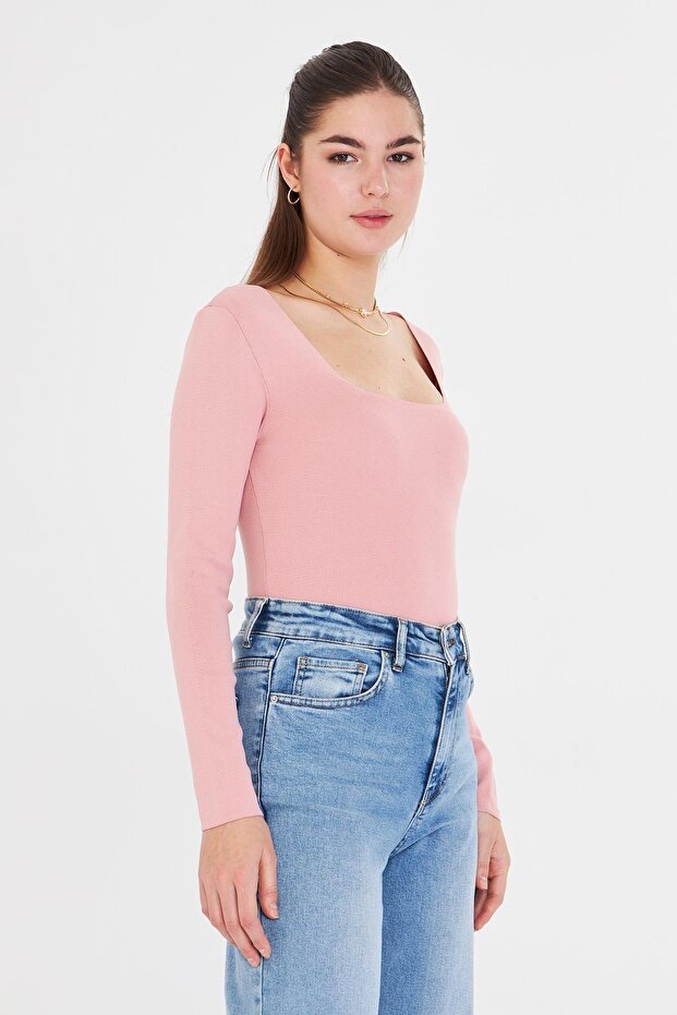 Geniş Yaka Triko - 3