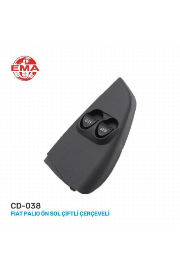 زر الزجاج الأمامي الأيسر ذو الإطار الواحد PALIO - 1