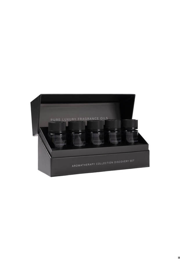 Aromatherapy Collection Discovery Set - Luxury Diffuser Oils - 5 Fragrance Bottles 4.1 fl oz, 120mL