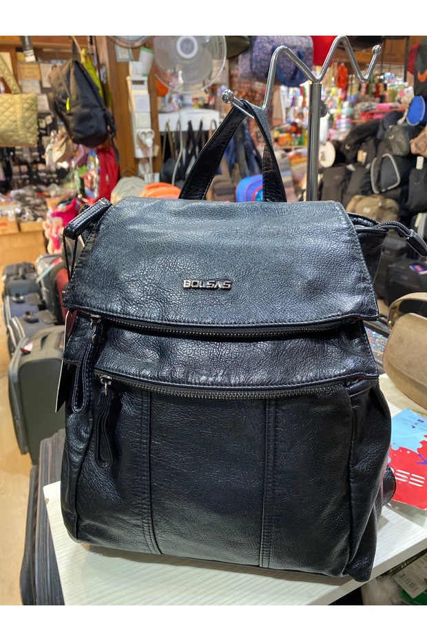 Yıkama Deri Çanta - 3