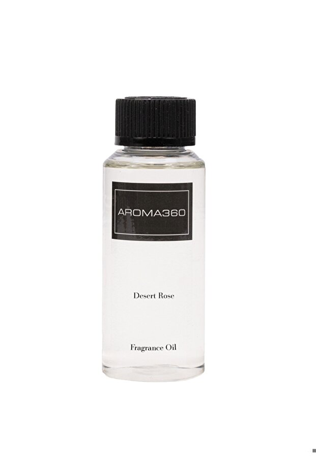 Desert Rose Fragrance Diffuser Oil - Oud Wood, Damask Rose, & Clove - 120 mL, 4.1 fl oz