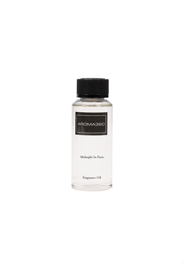 Midnight In Paris Fragrance Diffuser Oil - Sandalwood, Nutmeg & Amber - 120 mL, 4.1 fl oz