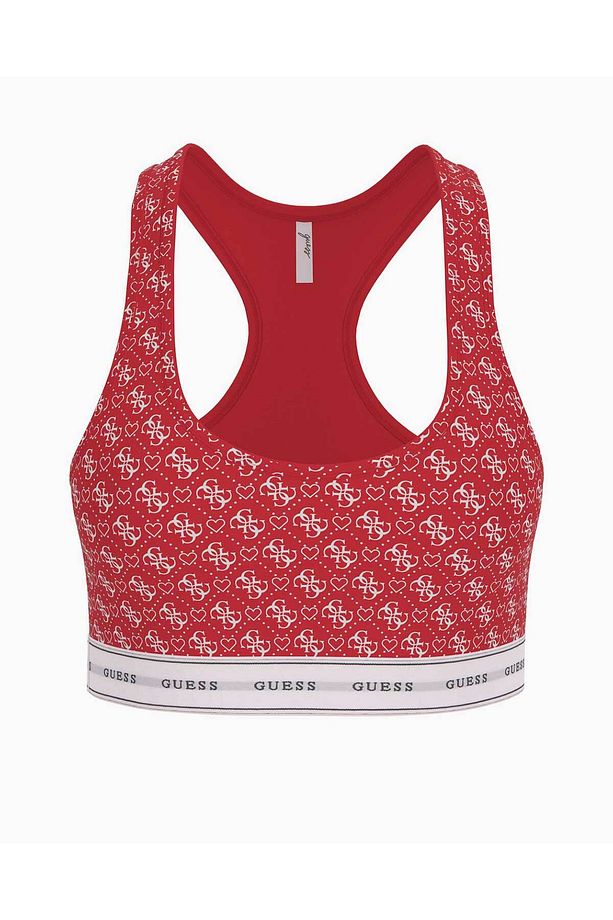 Gues Carrie Monogram Logolu Bralette - 1