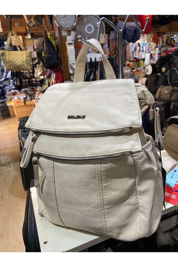 Yıkama Deri Çanta - 1