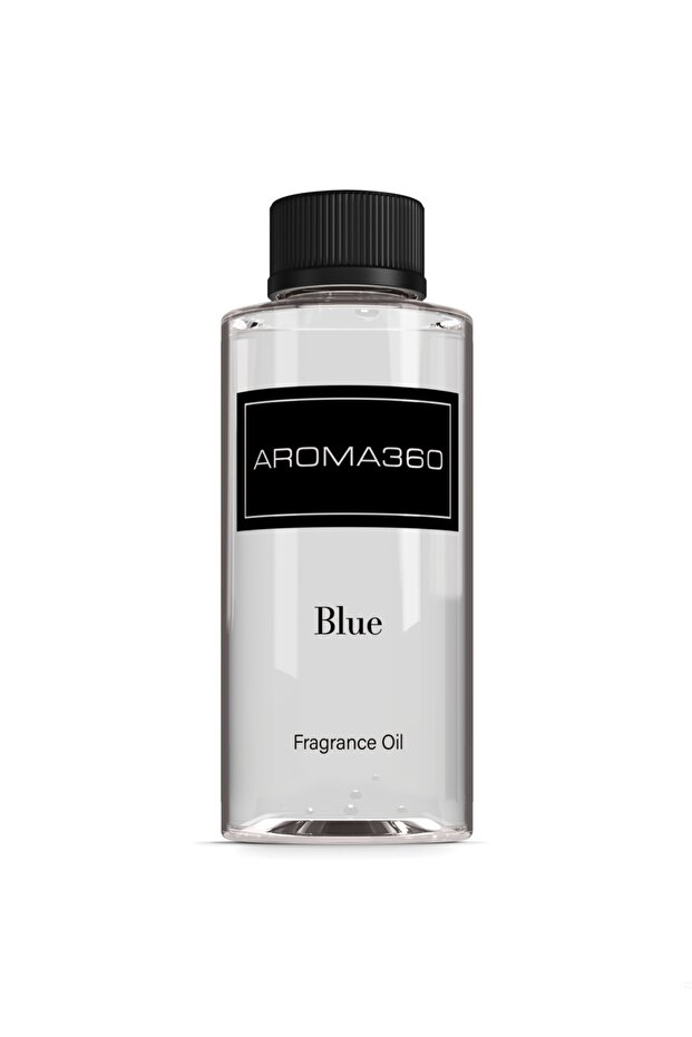 Blue Fragrance Diffuser Oil - Amber, Santal, Iris & Out Wood - 200 mL, 6.7 fl oz