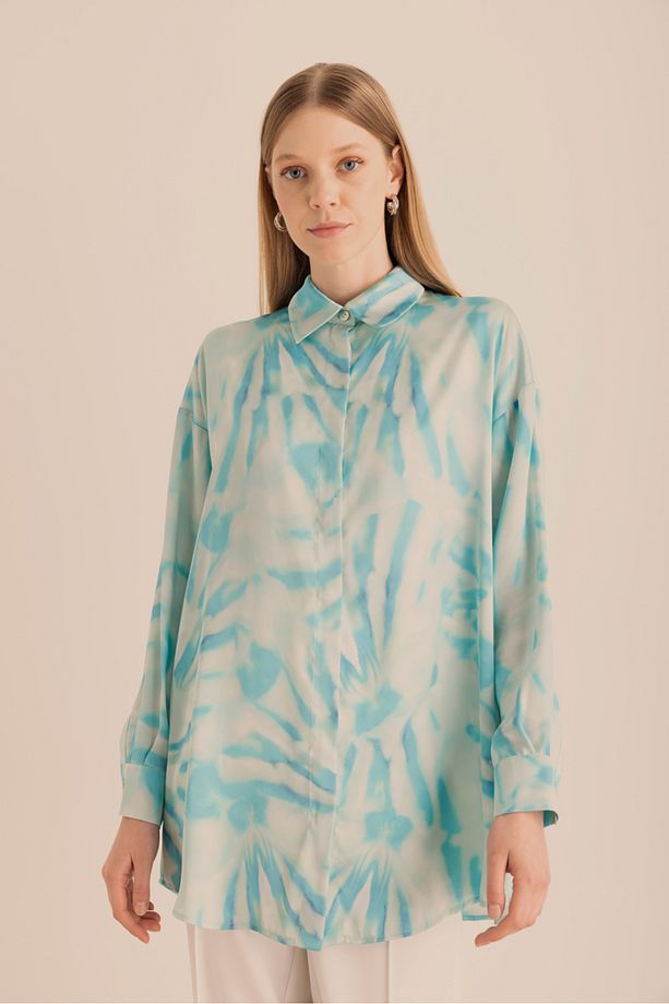 Desenli Basic Tunik - 5