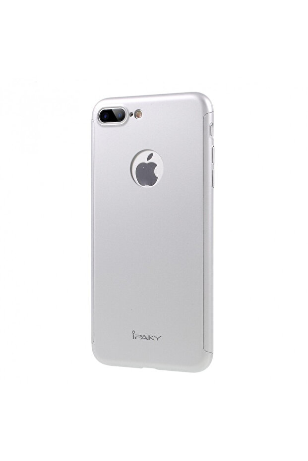 IPAKY full protection case for iPhone 7 Plus 5.5 inch, silver - 1