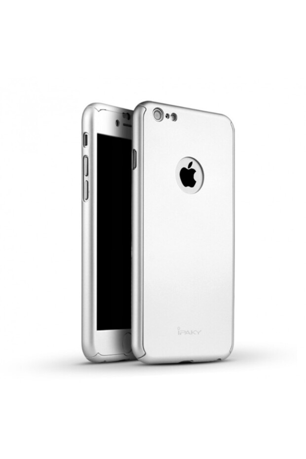 IPAKY full protection case for iPhone 6 / 6s, silver - 6