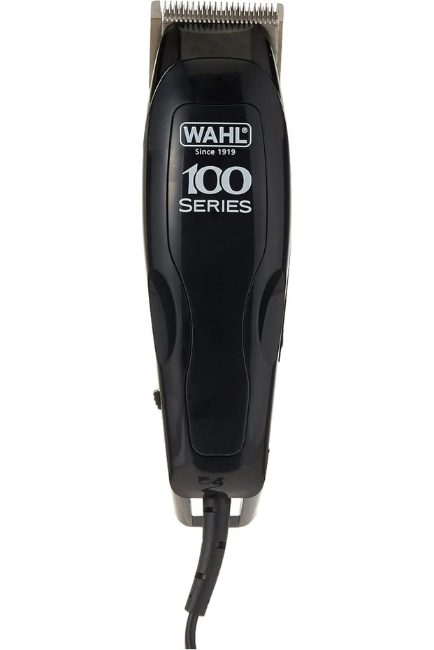 Home Pro 100 Series Hair Cutting Kit, Corded Hair Clipper Kit for Home, 8 Comb Attachments for