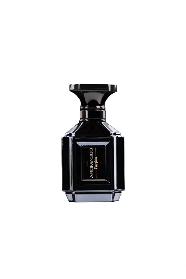 Black Unisex Parfum - Bergamont, Sage, Tiare Flower, Saffron, Moss - 50mL