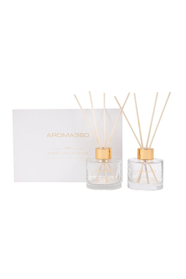 24K Magic - Paris Collection Reed Diffuser Duo - Bergamot, Lemon and Lemongrass