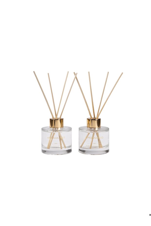 Escapade - Paris Collection Reed Diffuser Duo - Lemon, Ocean, Bergamot, & Fragrant Jasmine