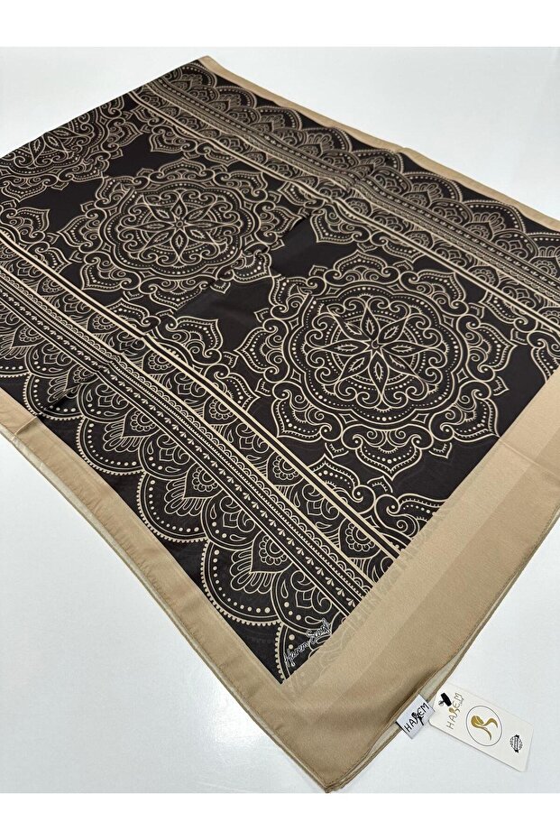 Harem patterned voile silky shawl hvd0405