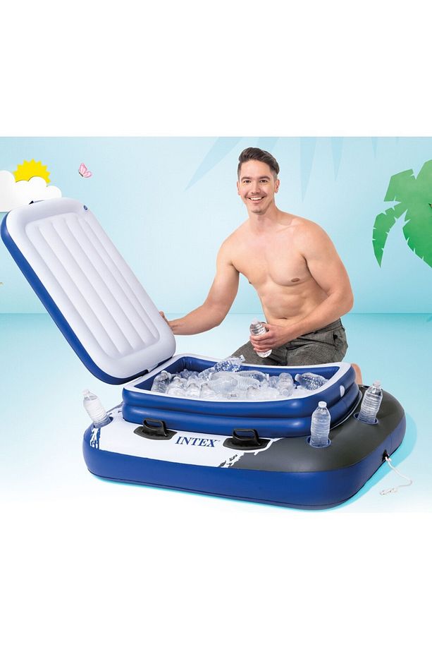 İntex Mega Chill 2 Yüzen Şişme Soğutucu Taşıyıcısı 1INAK58821NP - 2