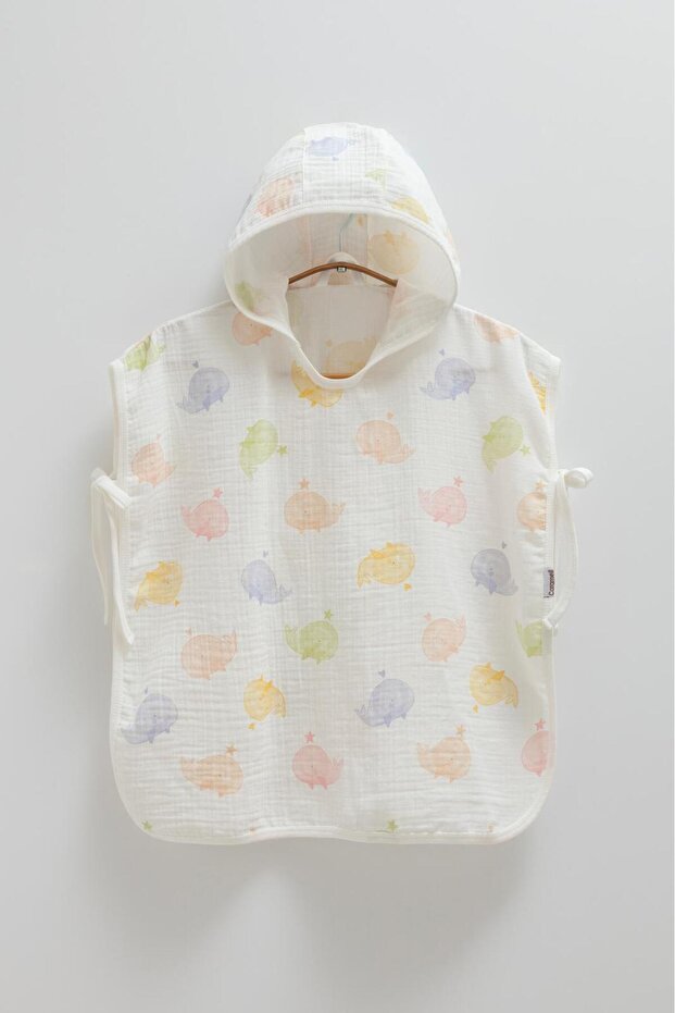 Little Emu Basic Poncho - 1