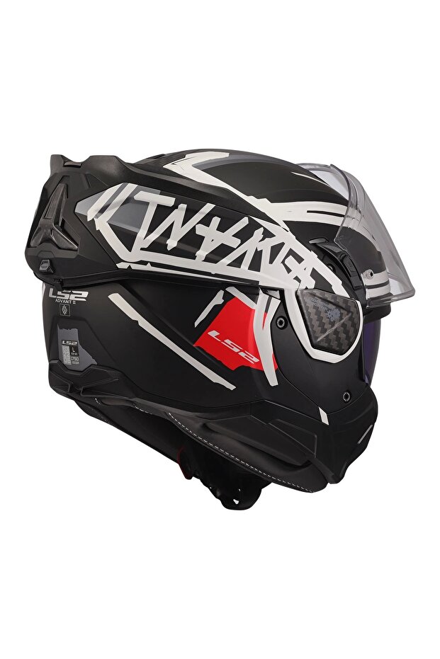 ADVANT 2 TAPE MAT SİYAH KASK - 3