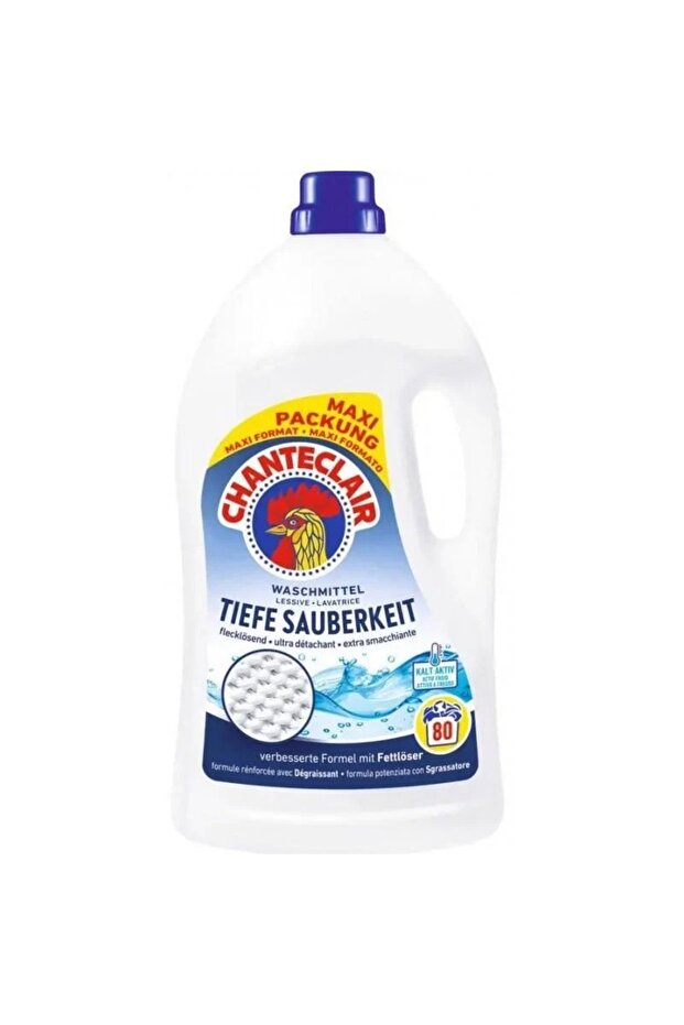 Chanteclair liquid detergent deep cleaning, 3600 ml, 80 washes - 1