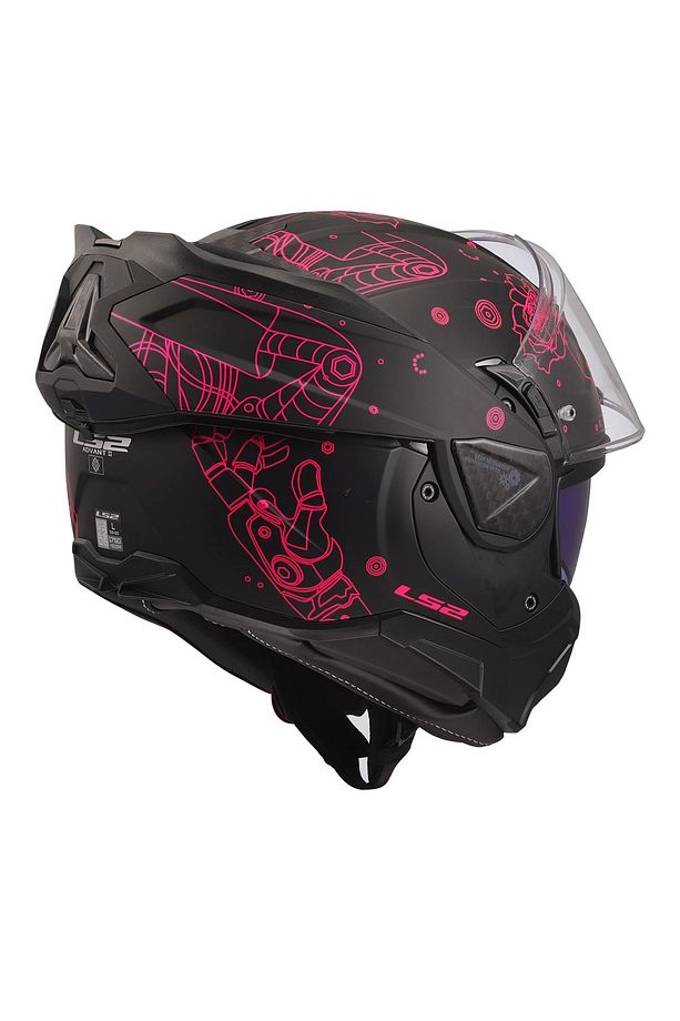 Advant 2 Sophıa Mat Siyah- Kask - 8