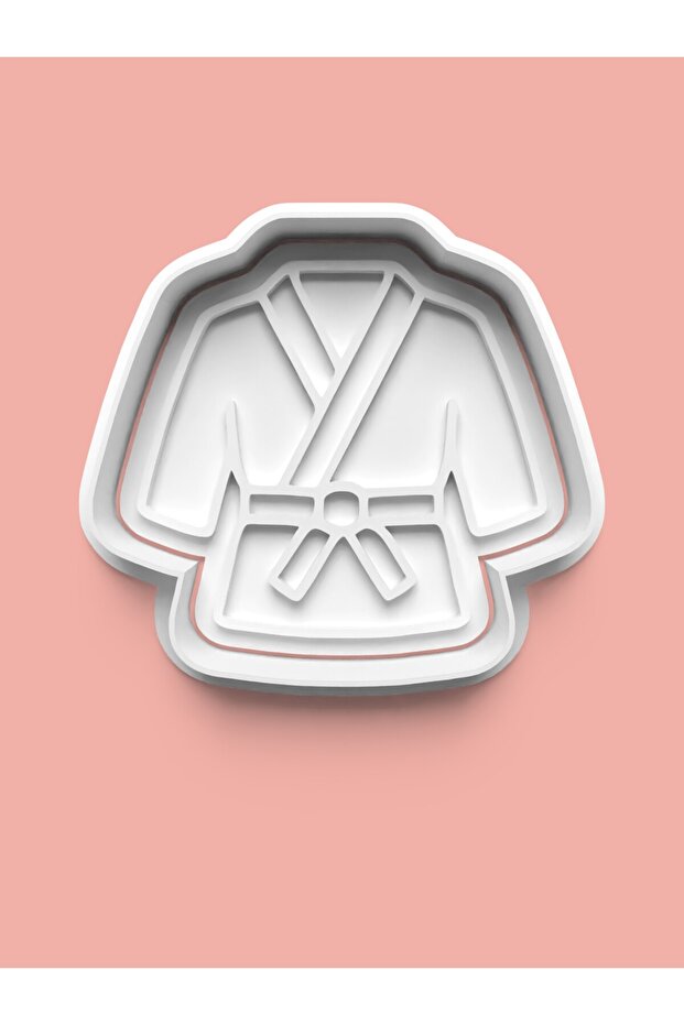Karate Suit Cookie Mold and Sugar Dough Mold