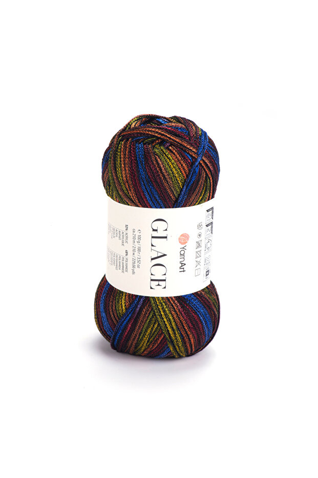 GLACE - خيوط الحياكة EBRULI-7206 - 1