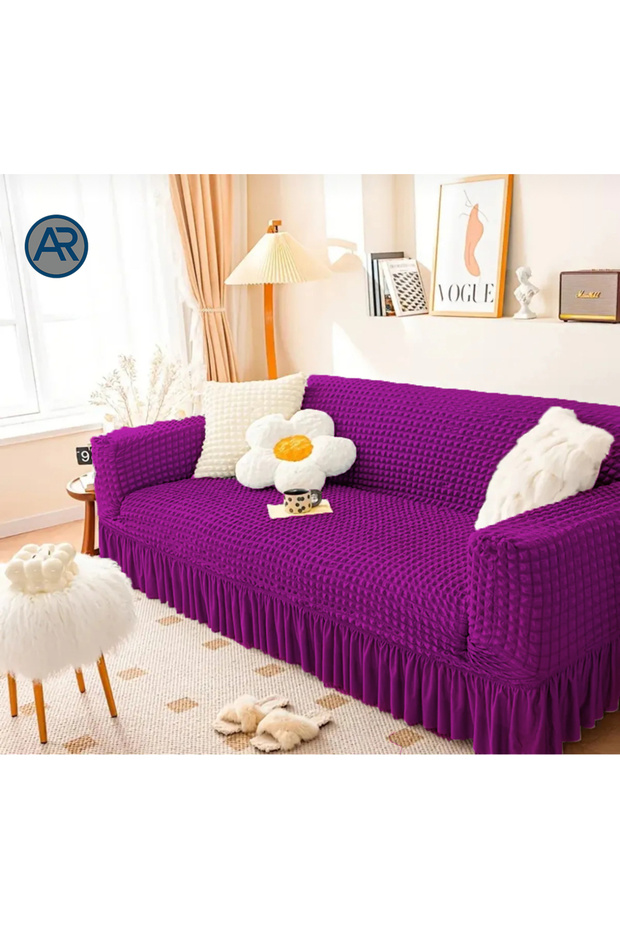 Bürümcük 3-Person Elastic Standard Sofa, Couch, and Daybed Cover