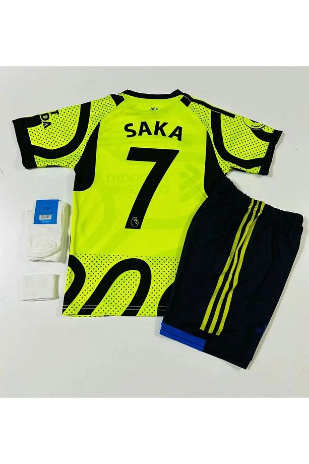 A.r.s.e.n.a.l 2023-24 Sezon Bukayo Saka Alternatif Çocuk Forması 4'Lü Set - 1