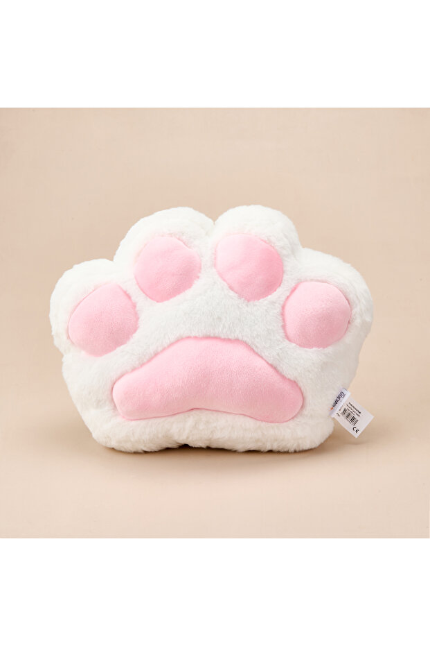 Soft Pati Figured Pillow - White - 40X30 cm