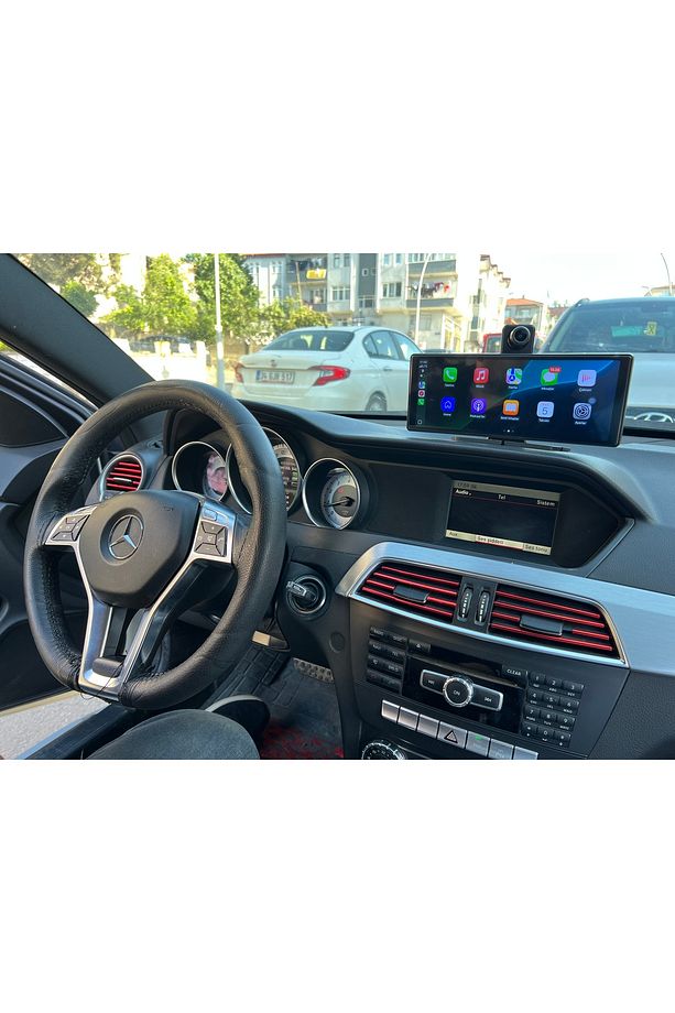 X-10DVR WCP 10.25 İNÇ TORBİDO ÜSTÜ CARPLAY MONİTÖR KAMERA - 1