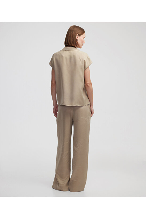 Geniş cepli gömlek - 6