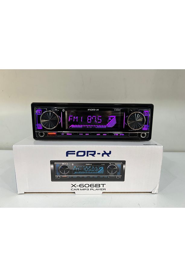 X-606BT ÇİFT USB 3 AMFİ ÇIKIŞLI OTO TEYP - 5