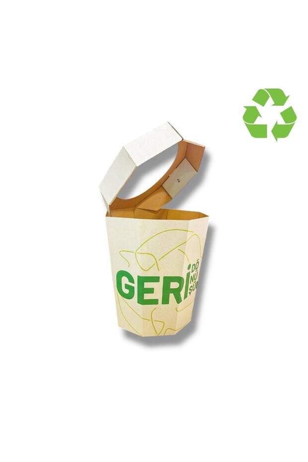 Karton Çöp Kutusu - 2