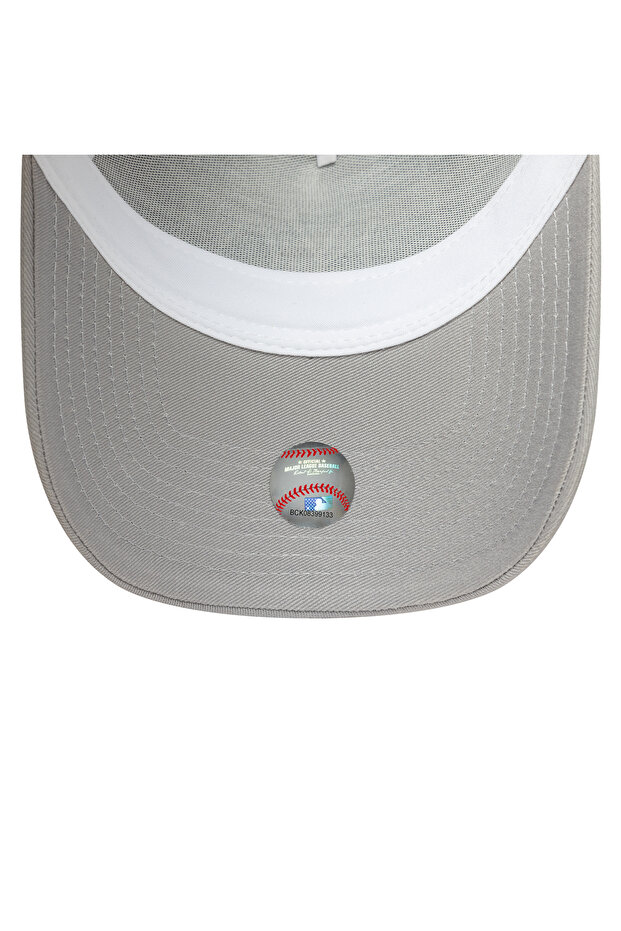 Side Patch Trucker Neyyan Gra Uniseks Gri Şapka - 6