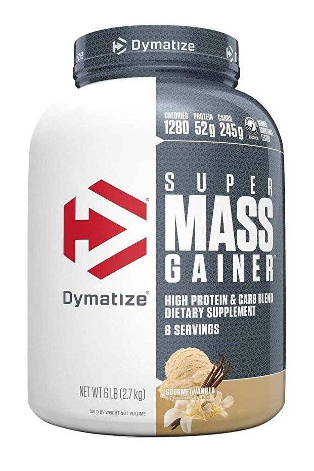 Super Mass Gainer Gourmet Vanilla 6Lb 2.7Kg