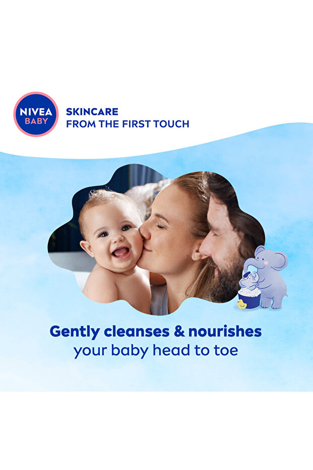 Baby Head To Toe Shampoo & Bath, Calendula Extract, 200ml