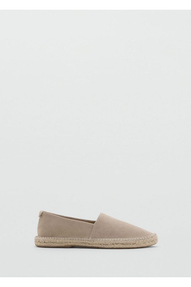 Jüt süet deri espadril - 2