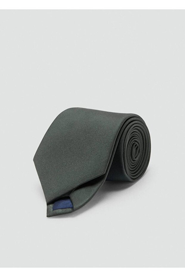 Düz Ipek Kravat - 1