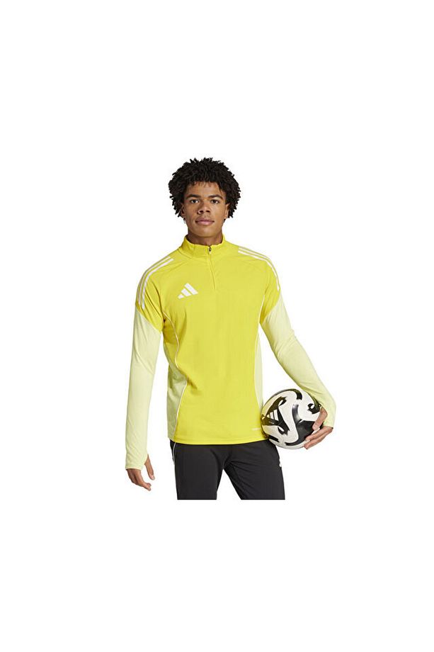 Tiro25C Tr Top Erkek Futbol Antrenman Uzun Kollu Tişört JI8956 Sarı - 1