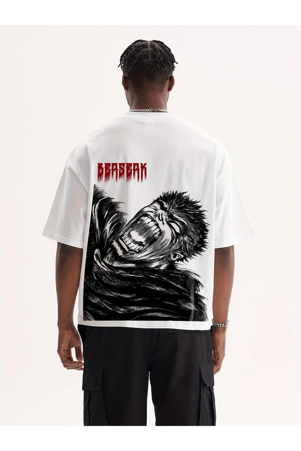 Oversize Anime Berserk Printed Unisex T-Shirt