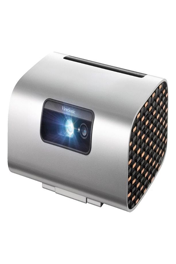 M10 FHD 2200 LUMEN HARMAN KARDON HOPARLORLU TAŞINABİLİR RGB LAZER AKILLI PROJEKSIYON - 1