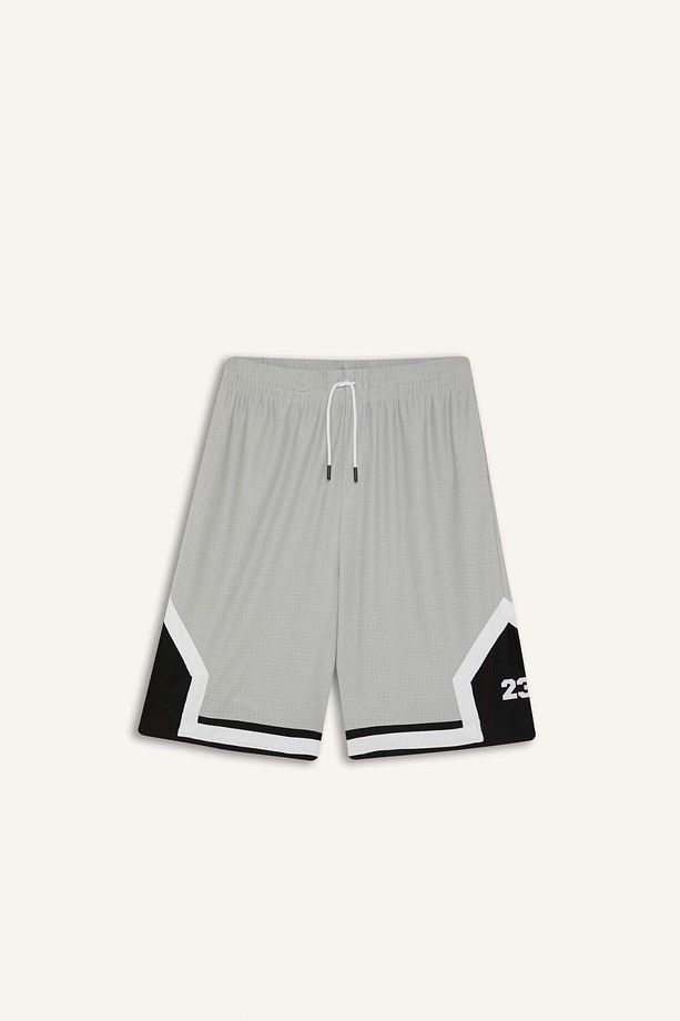 DeFactoFit Hızlı Kuruyan Oversize Geniş Kalıp Sporcu Kısa Paça Şort E4128AX25SM - 7