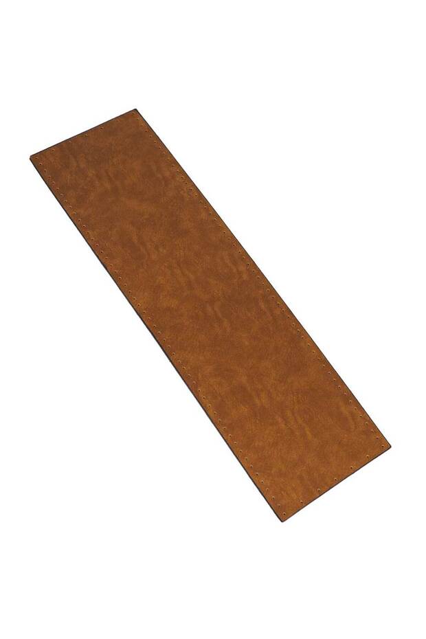 Handleless Rectangular Flat Medium Bellows - Tan - 1