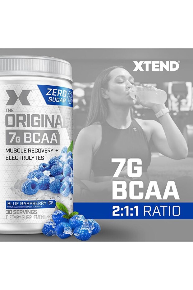مسحوق BCAA الأصلي بنكهة التوت الأزرق المثلج - 2