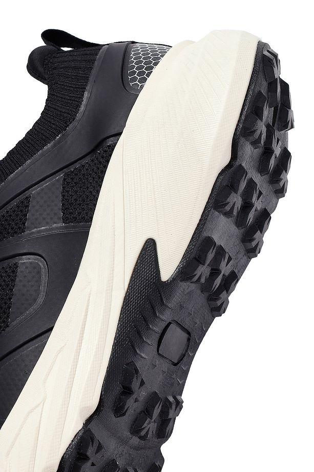 ACBC x Derimod Erkek Siyah Bağcıklı Kalın Tabanlı Kumaş Sneaker 25SFD78056F - 8