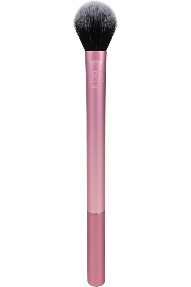 Real Techniques Makeup Setting Brush, For Setting Powder, Loose Powder, & Pressed Powder, Face Makeu