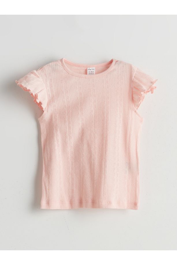 Bisiklet Yaka Kız Bebek Şortlu Pijama Takımı - 2