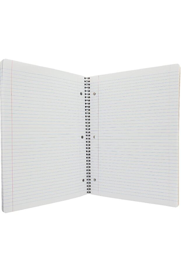 Neon Maroon Lined Notebook A4 - 150 Sheets - 2