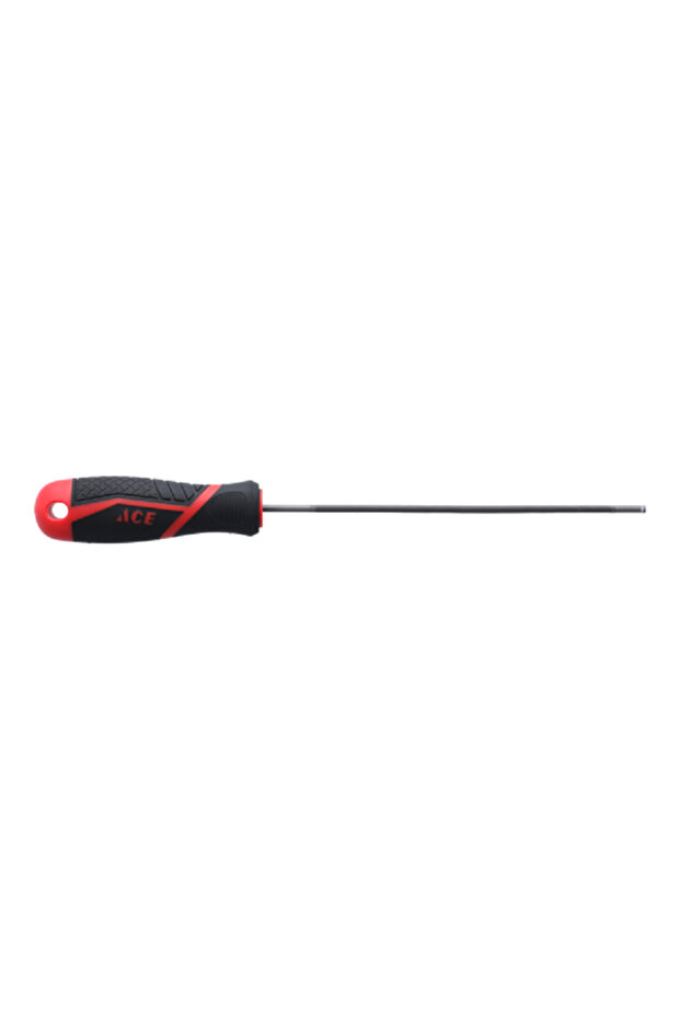 Highly Precised Smooth and Sharp TPR Grip Handle Chain Saw File Multicolor 203mm - 2